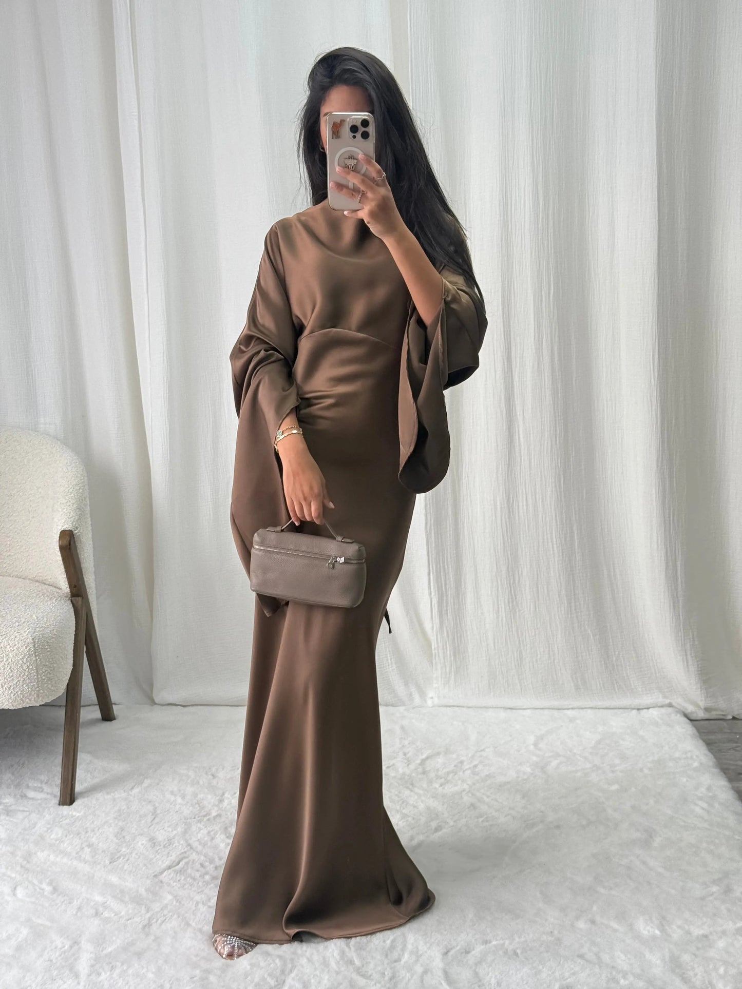 Robe Soirée en Satin Irisa Miss Chadou