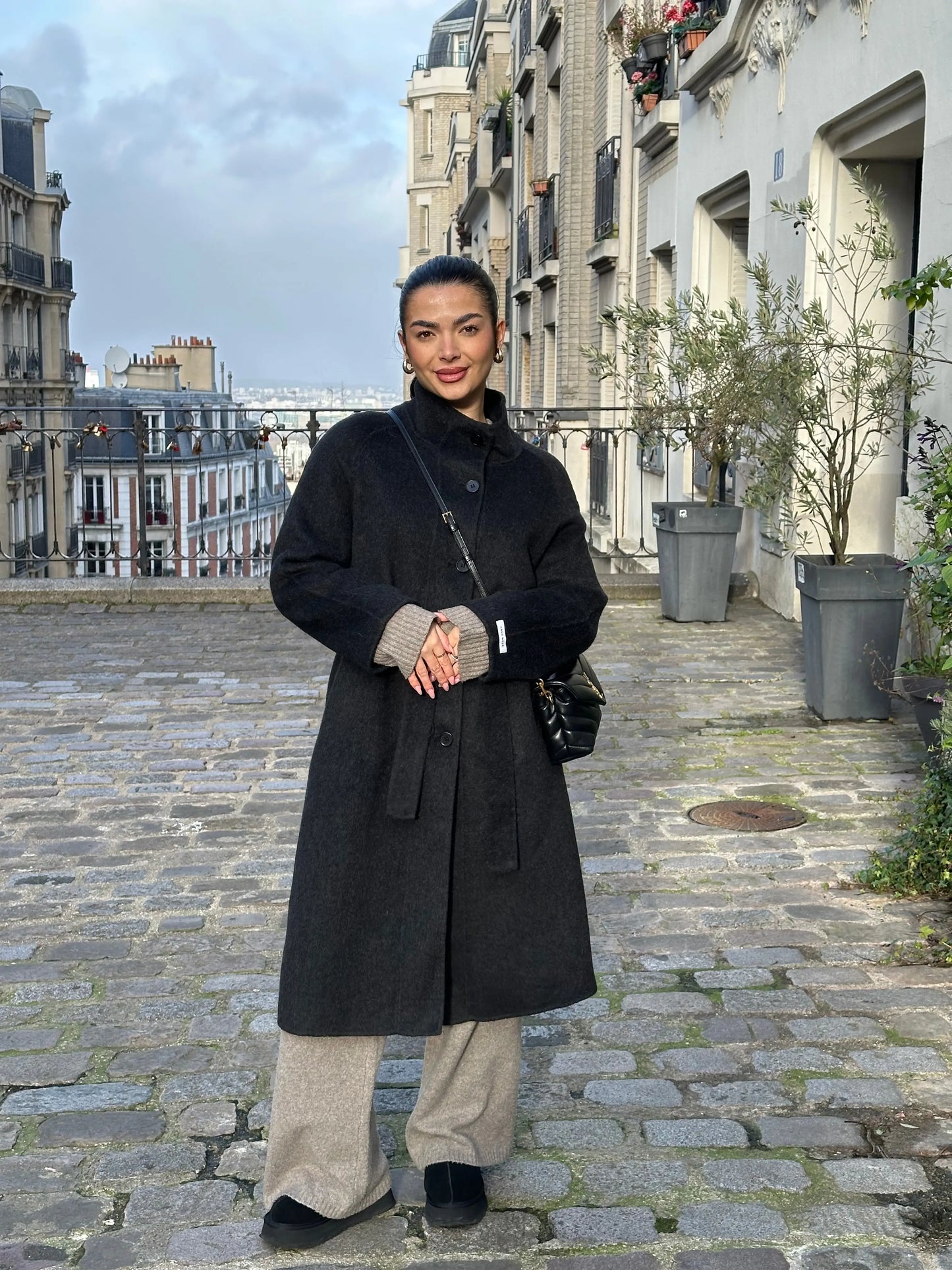 Manteau 100% Laine Fait à la Main Emna MissChadou