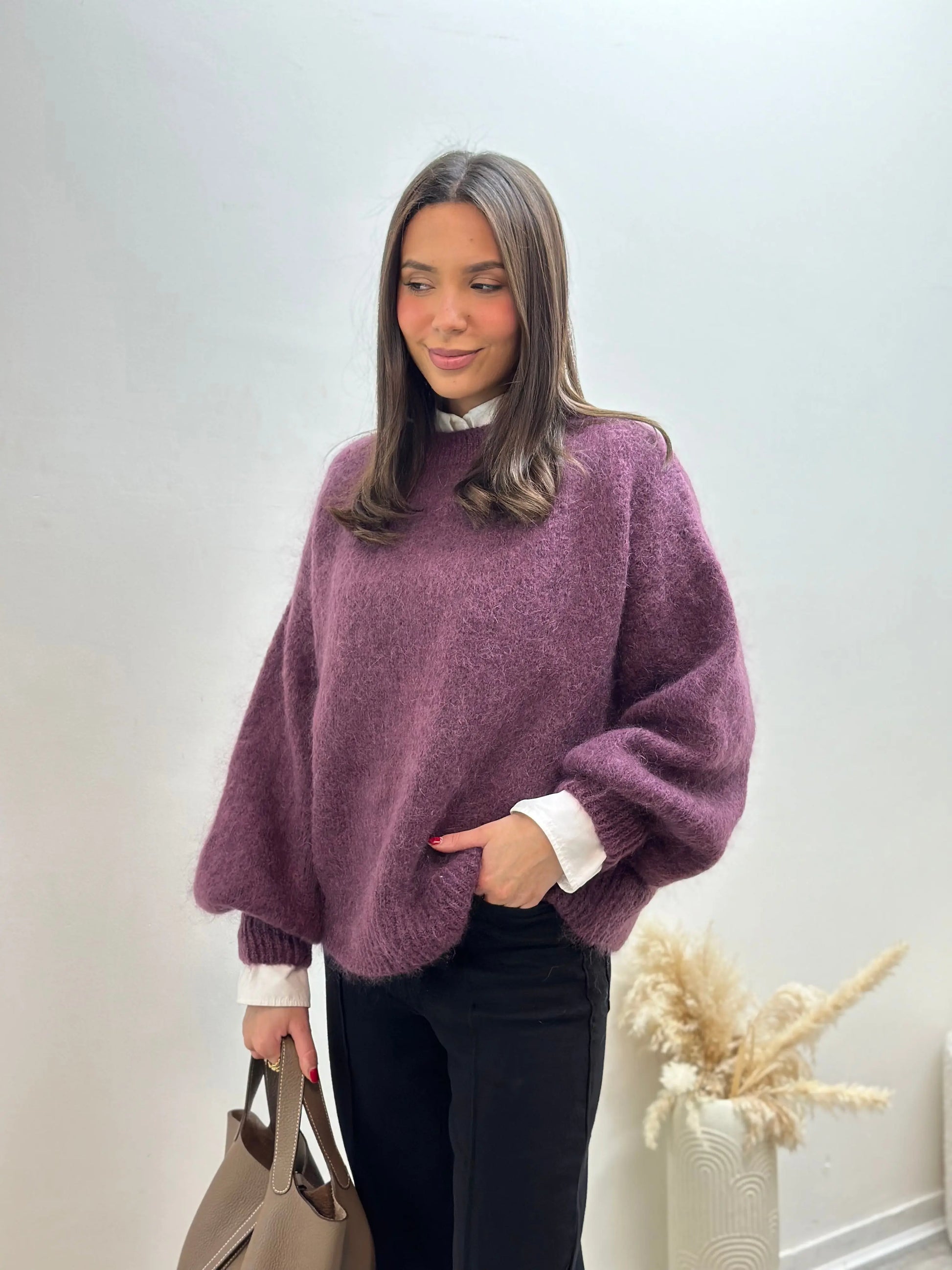 Pull Mohair Oversize Agnés MissChadou