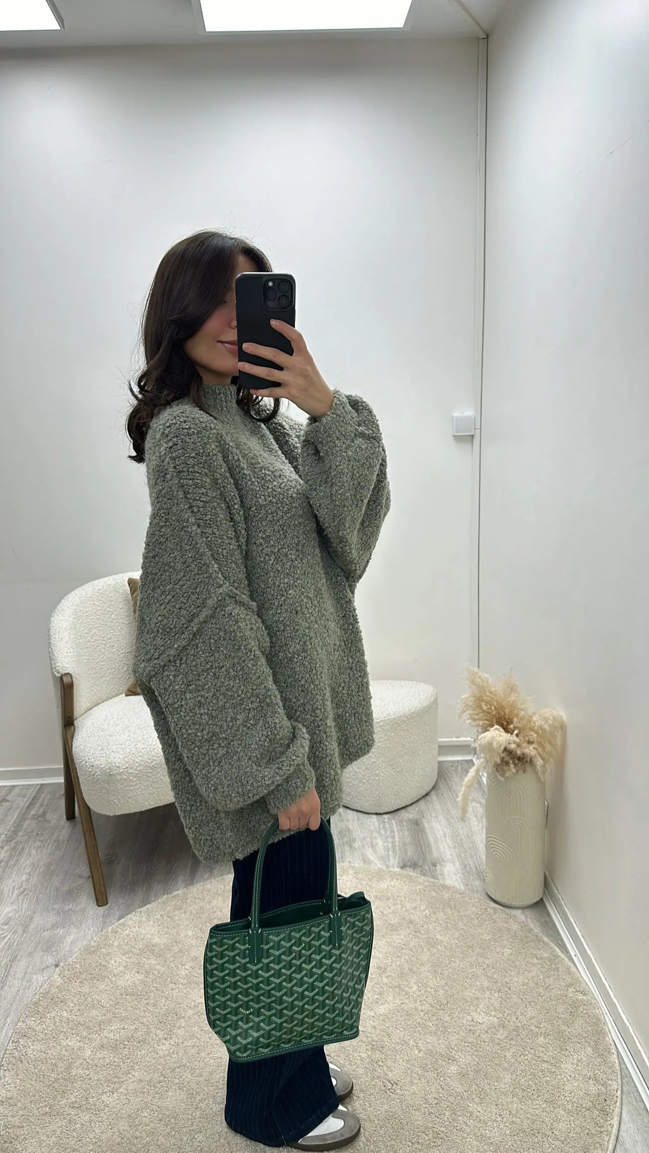 Pull Laine Oversize Camilia MissChadou