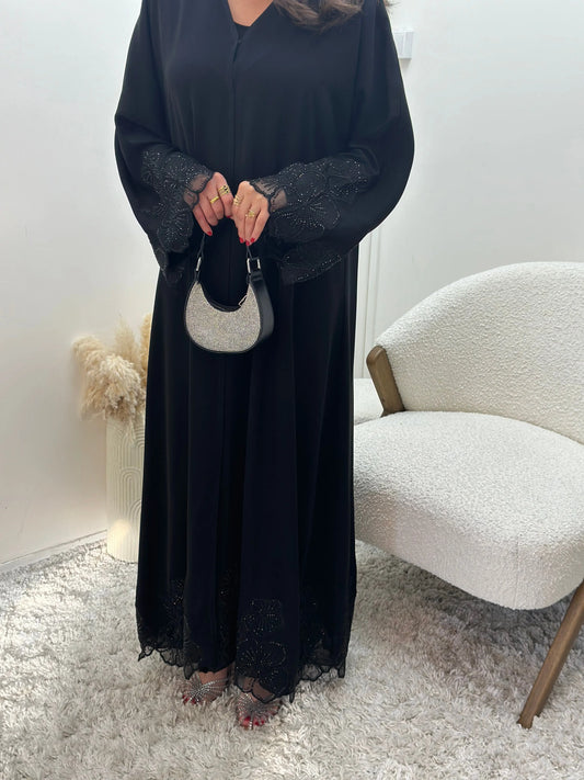 Abaya Dubai Brodée Nafisa