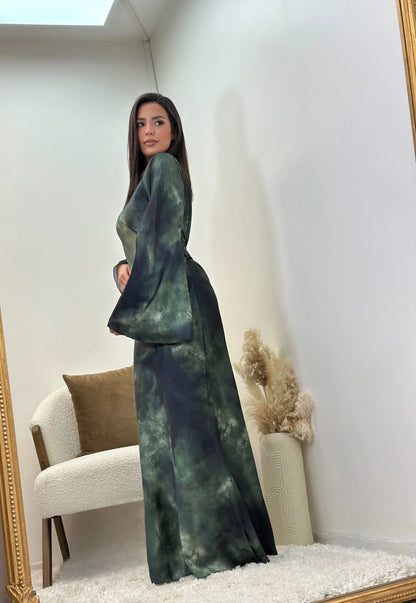 Robe en satin enaya Miss Chadou