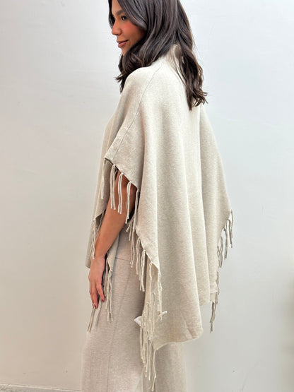 Poncho à Franges Jala