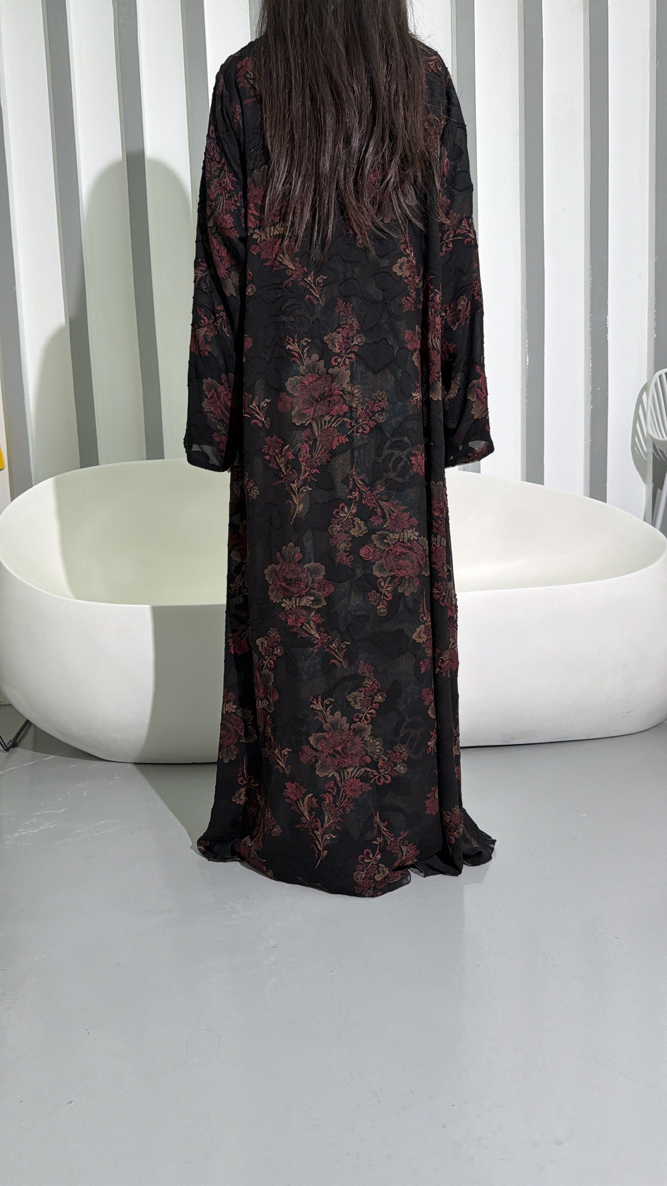 Abaya Dubai Collection Prestige Medinilla Transparente