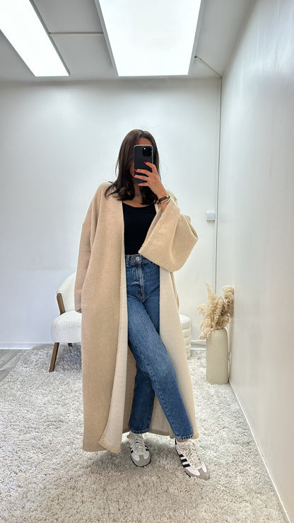 Gilet Long Oversize Safa