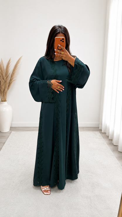 Kimono Al Barsha 3-Piece Set – Premium Korean Nidah