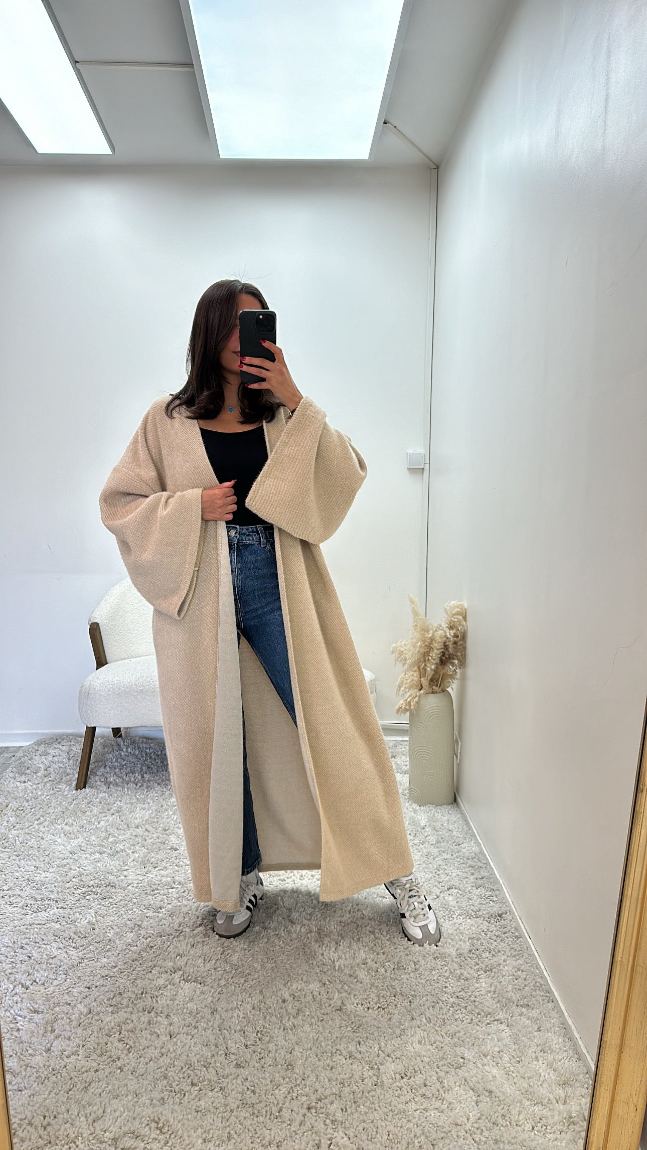 Gilet Long Oversize Safa