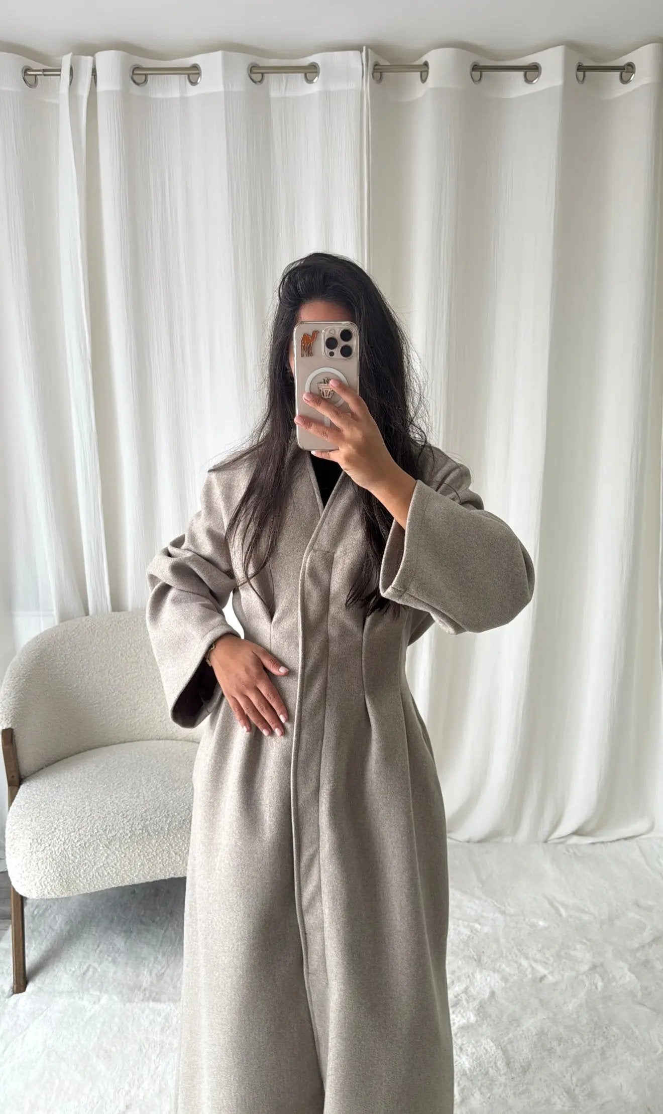 Manteau Long Alia MissChadou