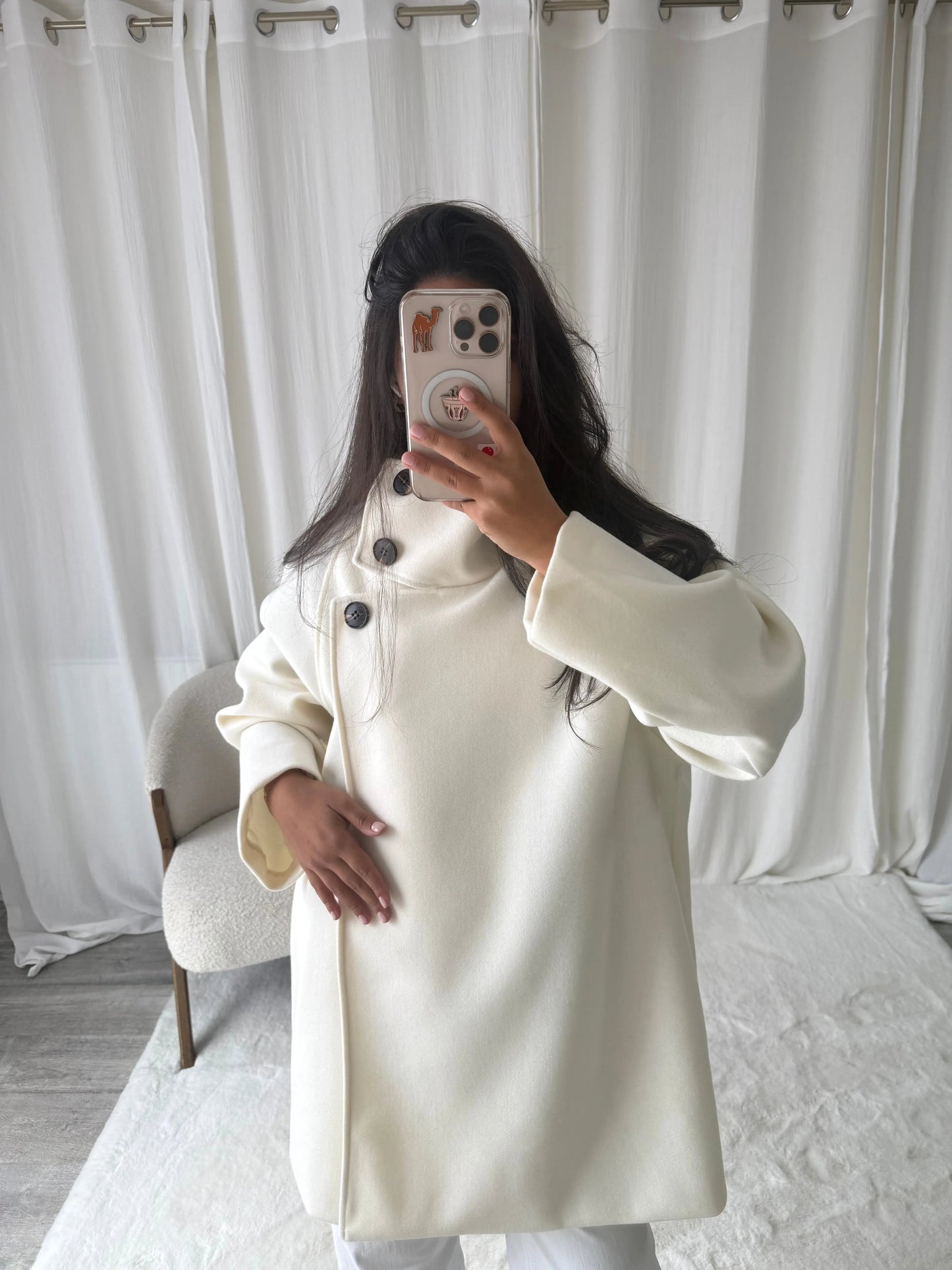 Manteau Cape Court Lyna MissChadou