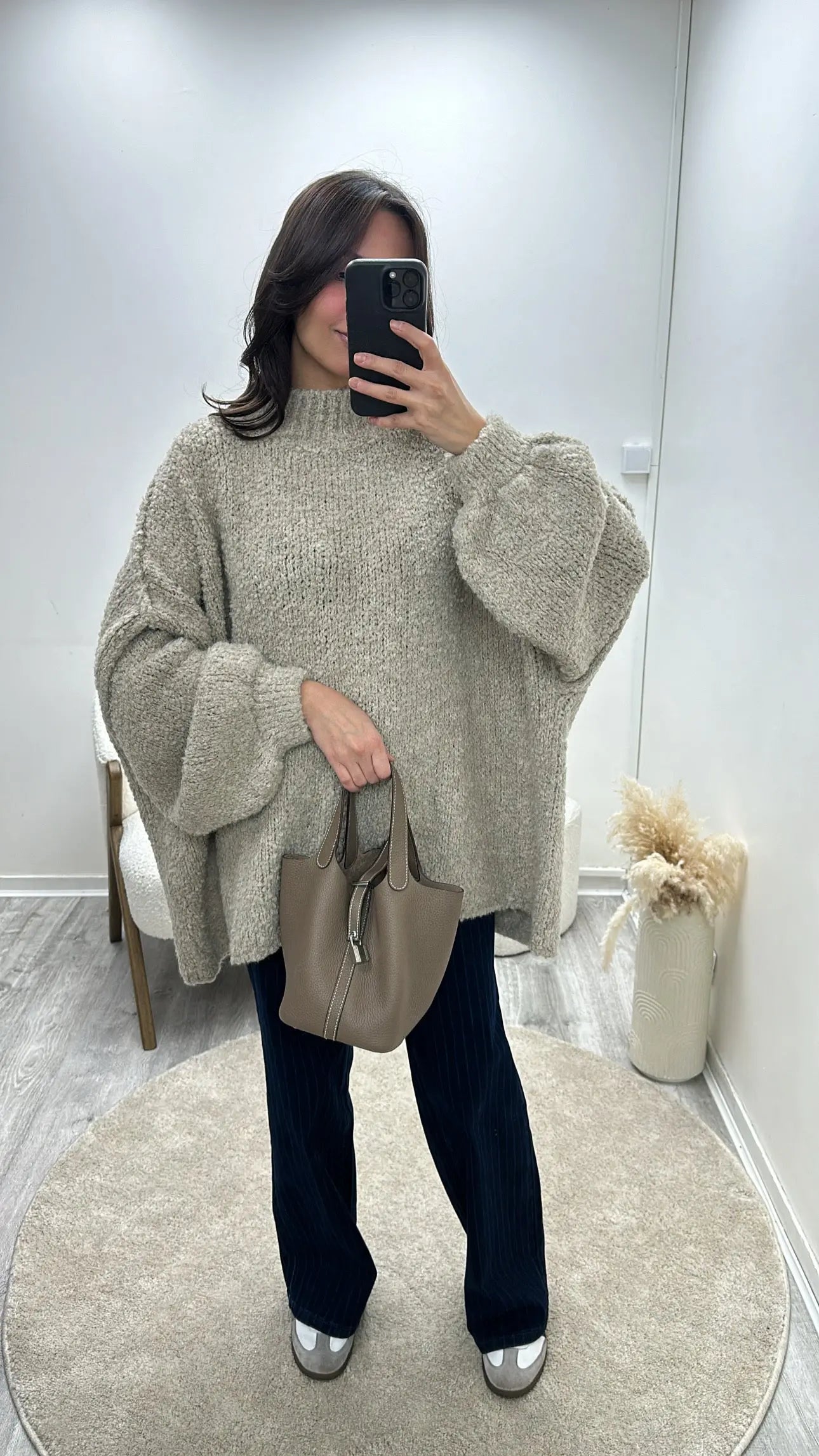 Pull Laine Oversize Camilia MissChadou