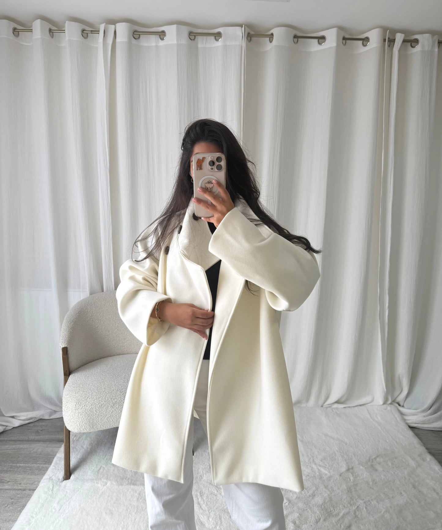 Manteau Cape Court Lyna MissChadou