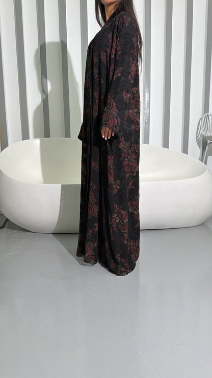 Abaya Dubai Collection Prestige Medinilla Transparente