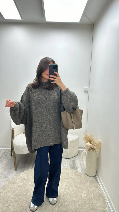 Pull Laine Oversize Camilia MissChadou