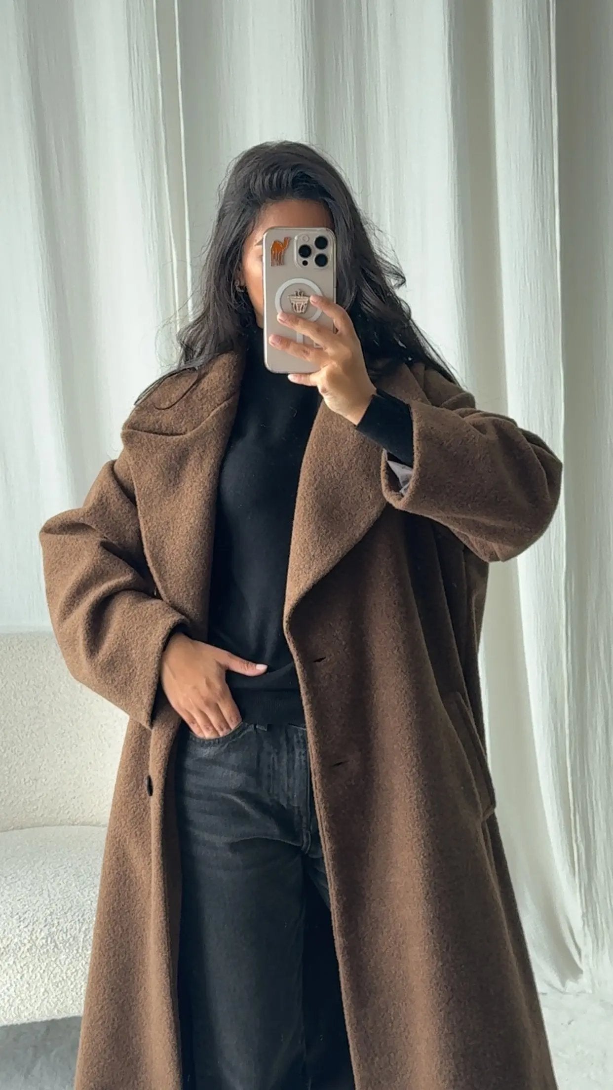 Manteau Oversize Alma MissChadou