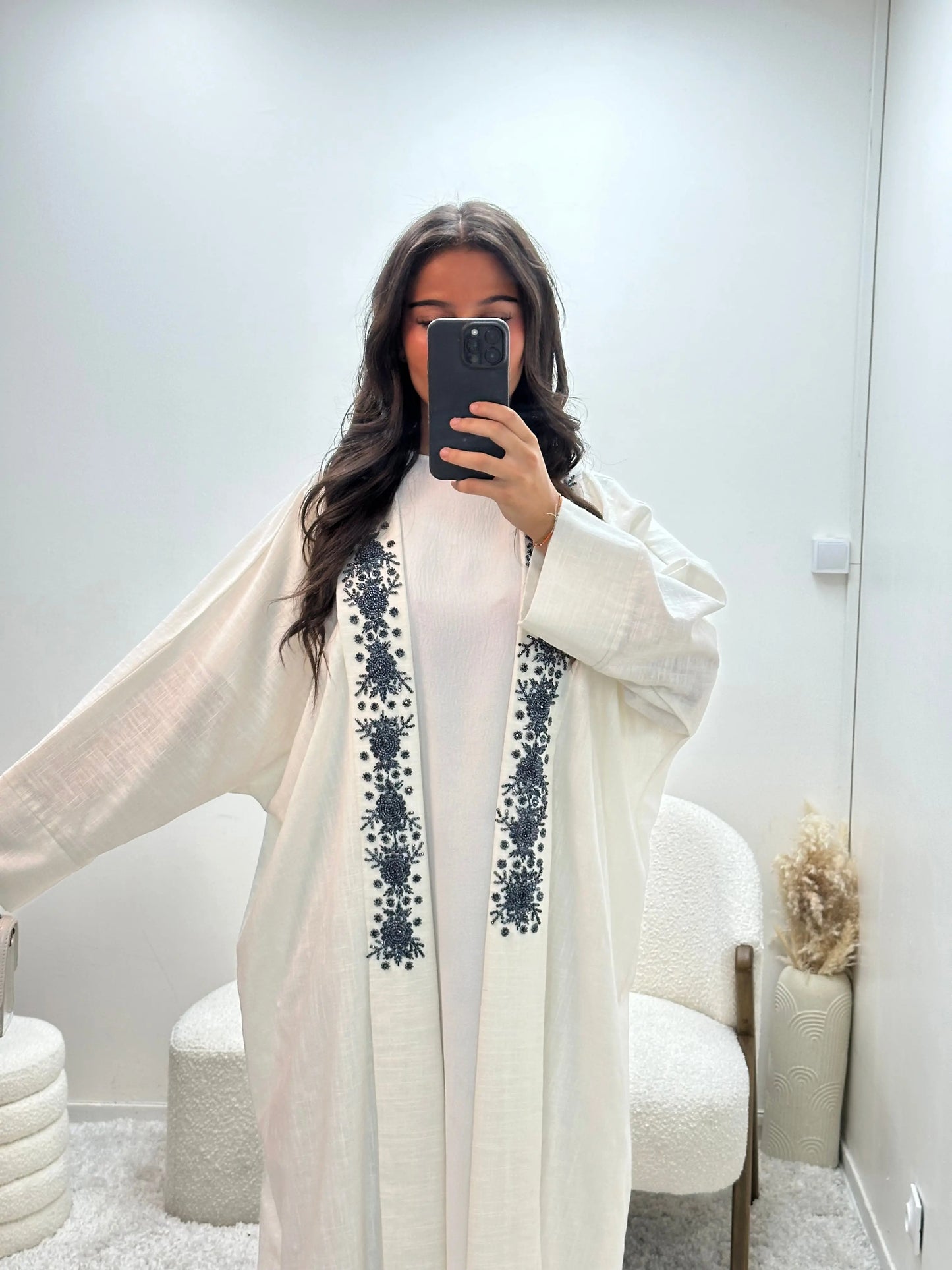 Kimono en Lin 3 Pièces Majda