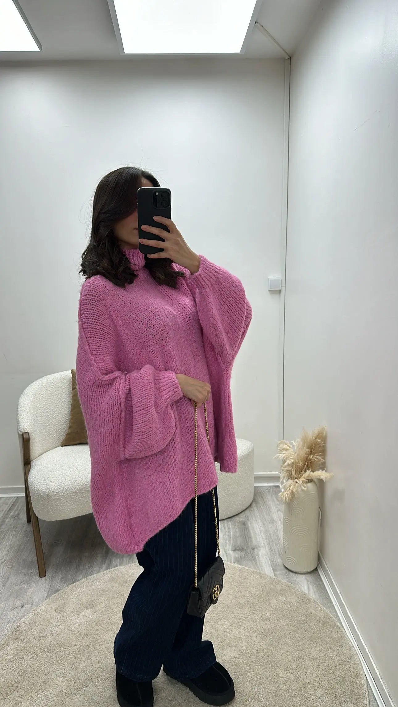 Pull Col Roulé Laine Oversize Aline MissChadou