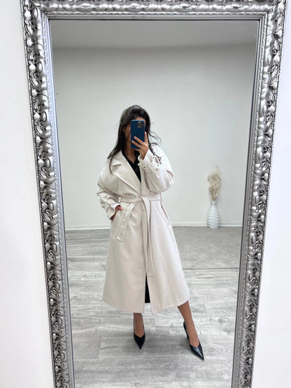 Manteau Oversize Jinna Beige MissChadou