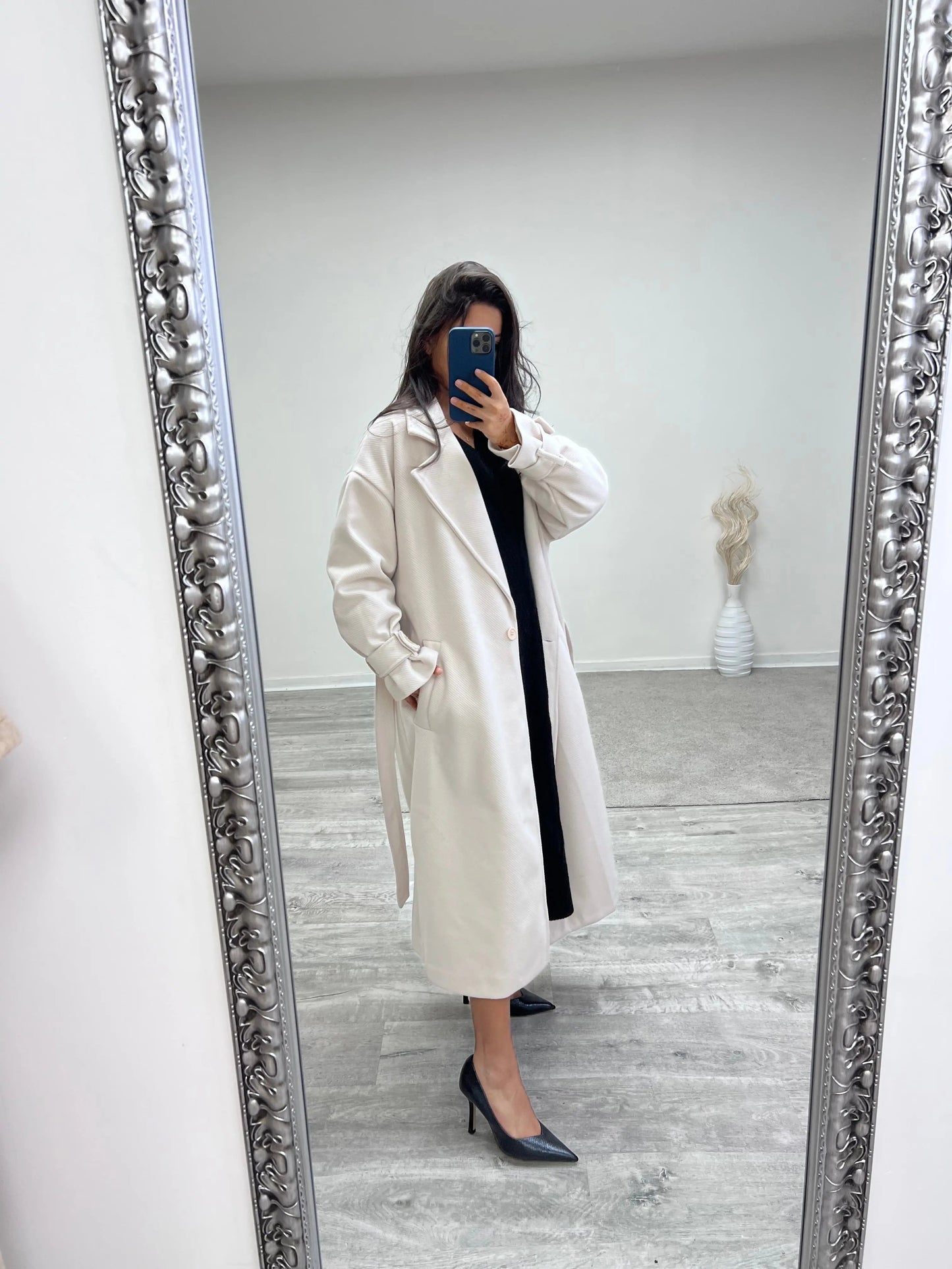 Manteau Oversize Jinna Beige MissChadou