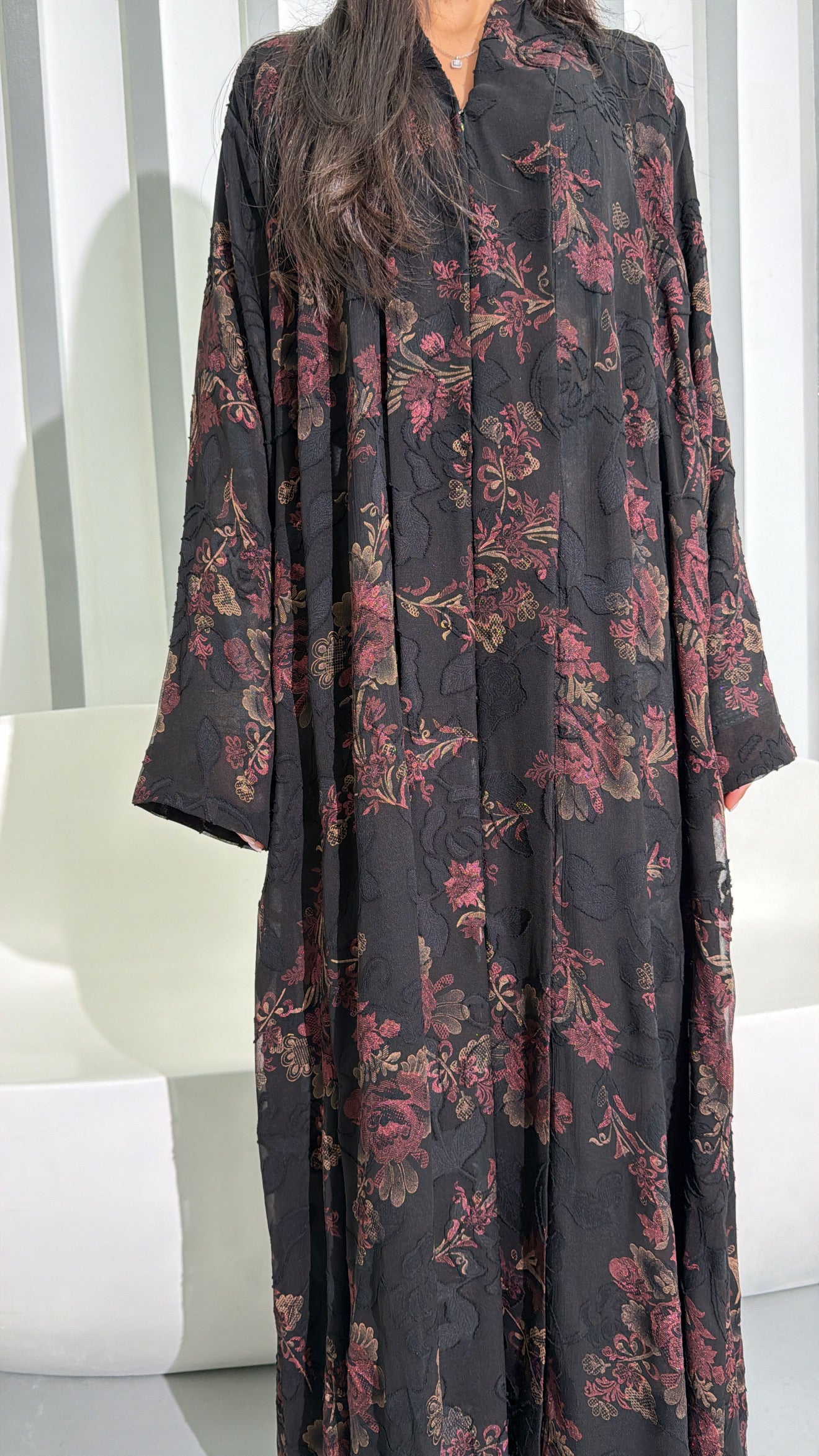 Abaya Dubai Collection Prestige Medinilla Transparente