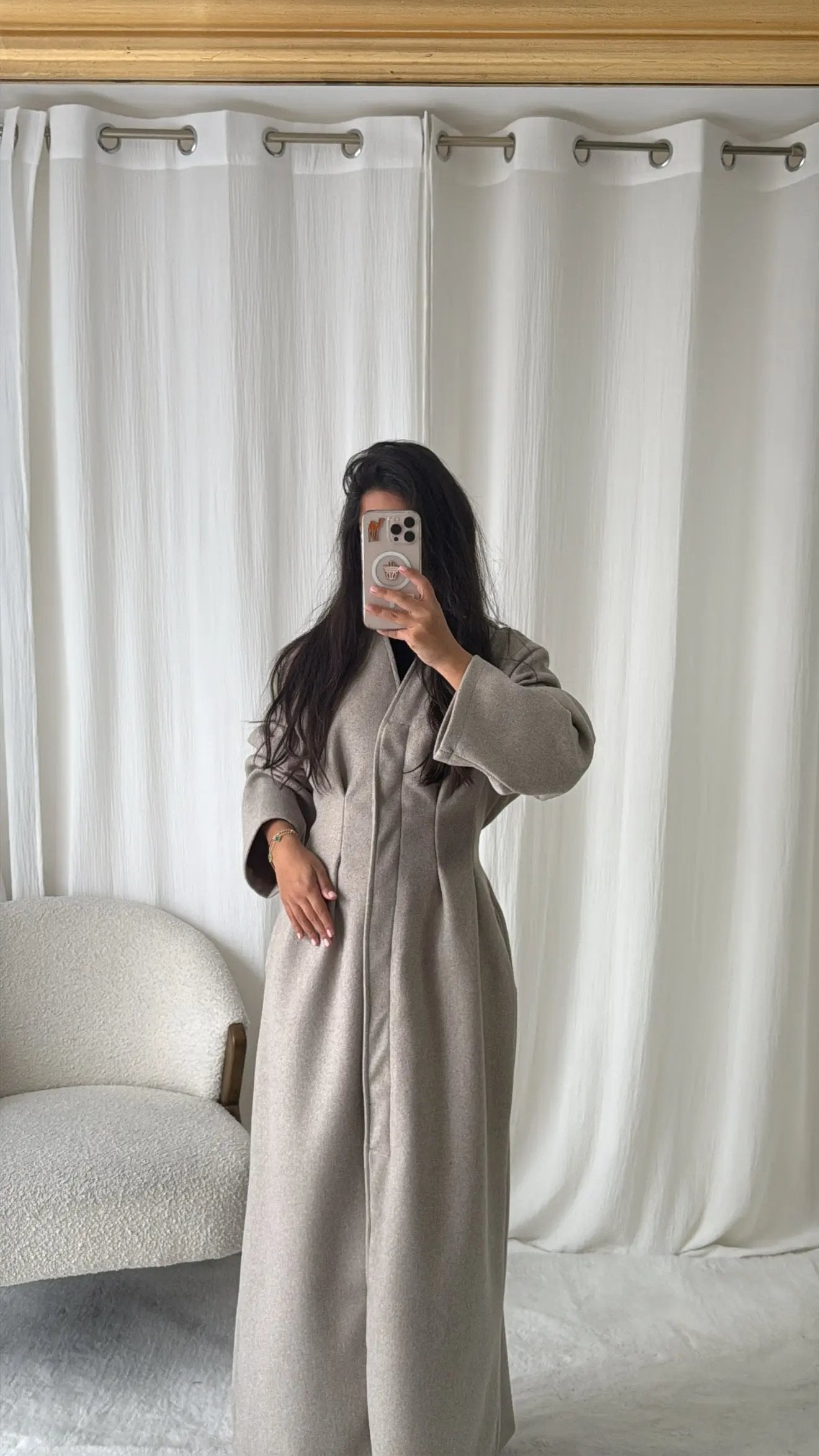 Manteau Long Alia MissChadou