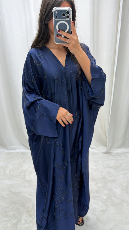 Abaya Butterfly Bleu Marine –