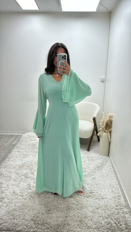 Robe Ryma Verte d’Eau