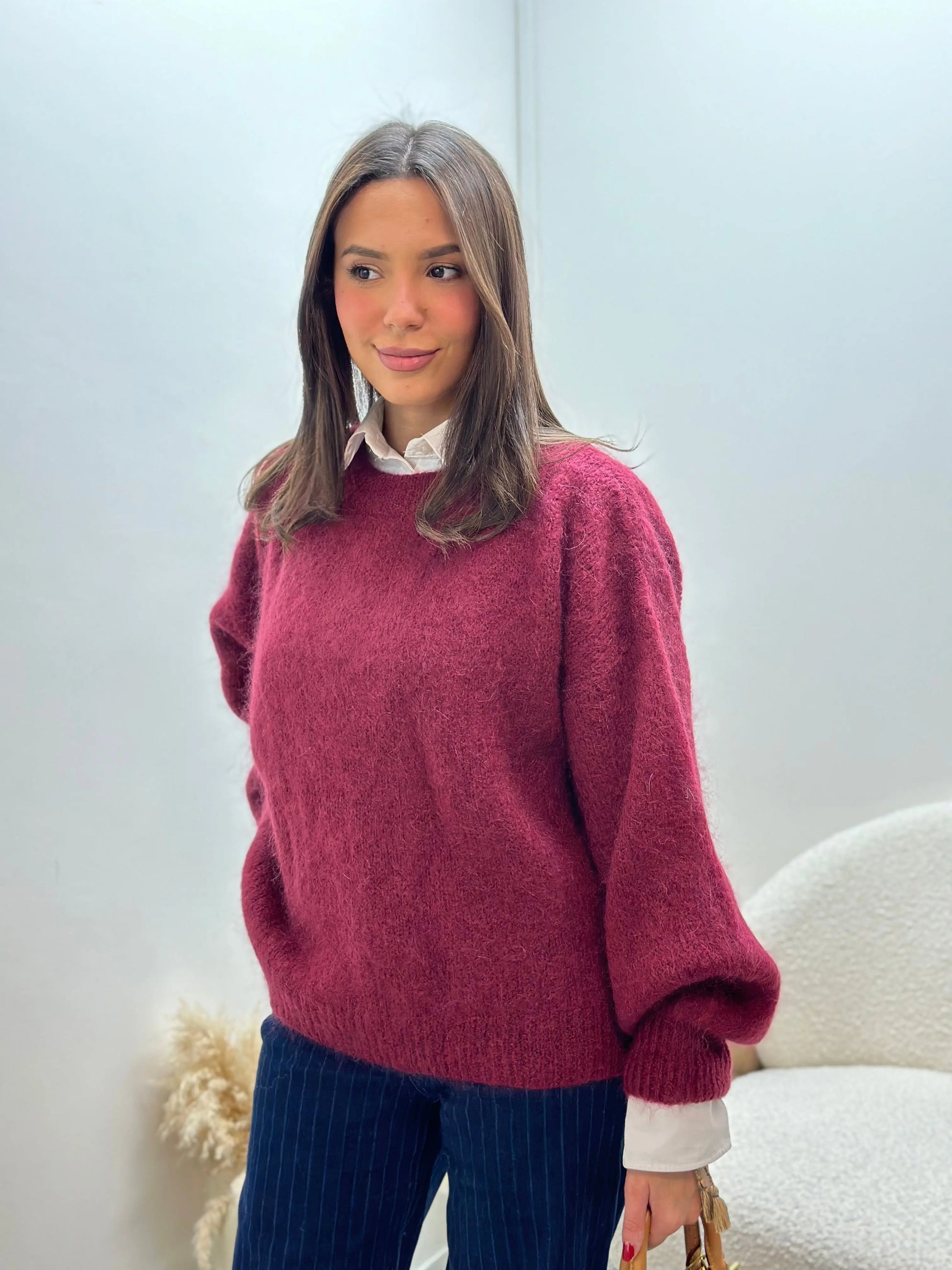 Pull Mohair Oversize Agnés MissChadou