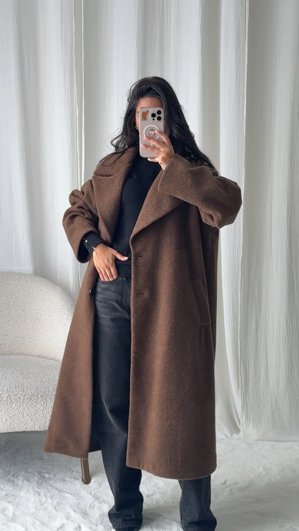 Manteau Oversize Alma MissChadou