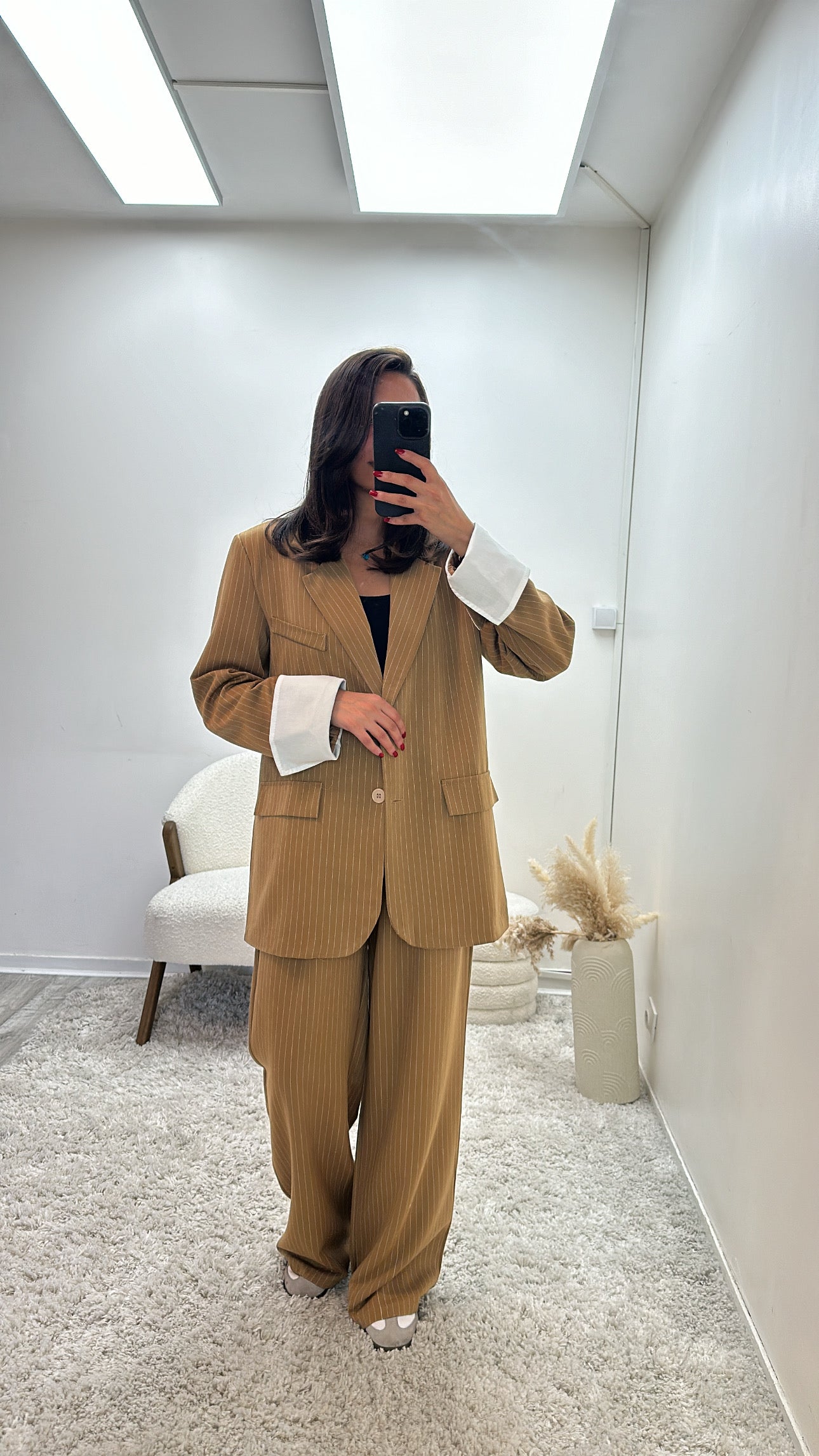 Ensemble Blazer Pantalon à Rayures Jiji