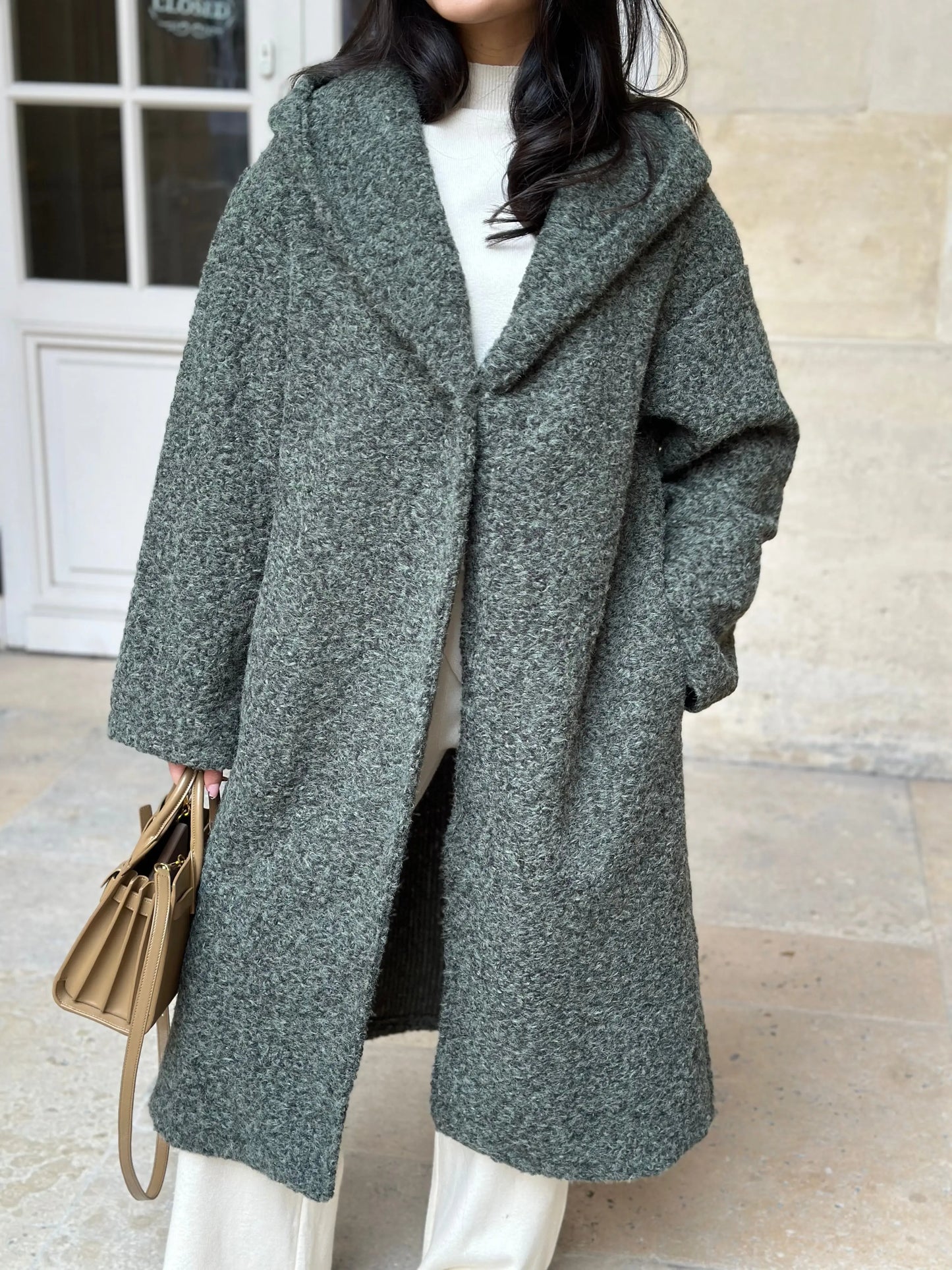 Manteau à Capuche Oversize Cassis MissChadou