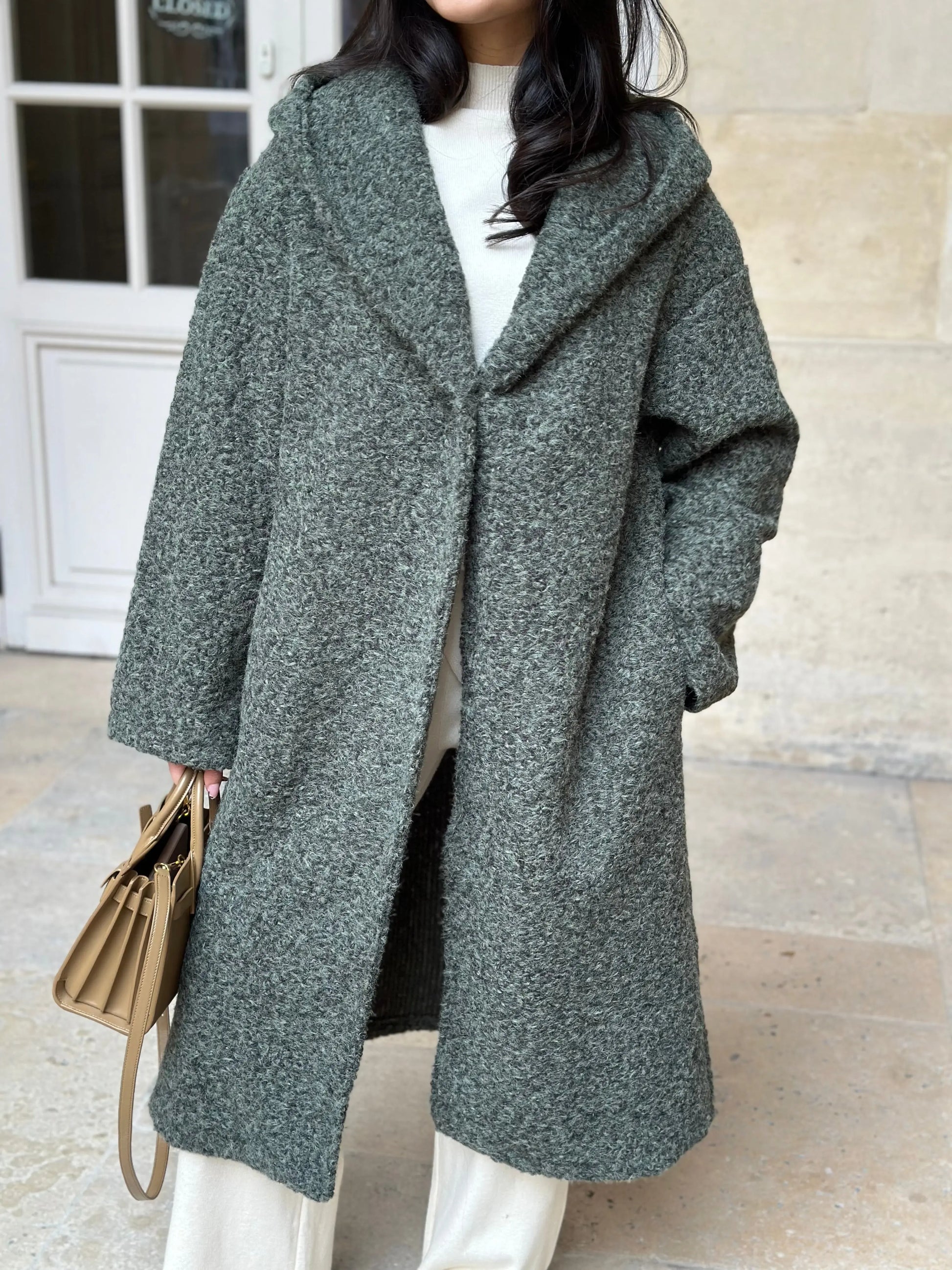 Manteau à Capuche Oversize Cassis MissChadou