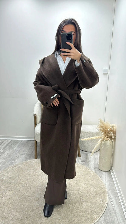 Manteau 100% Laine Tiya MissChadou