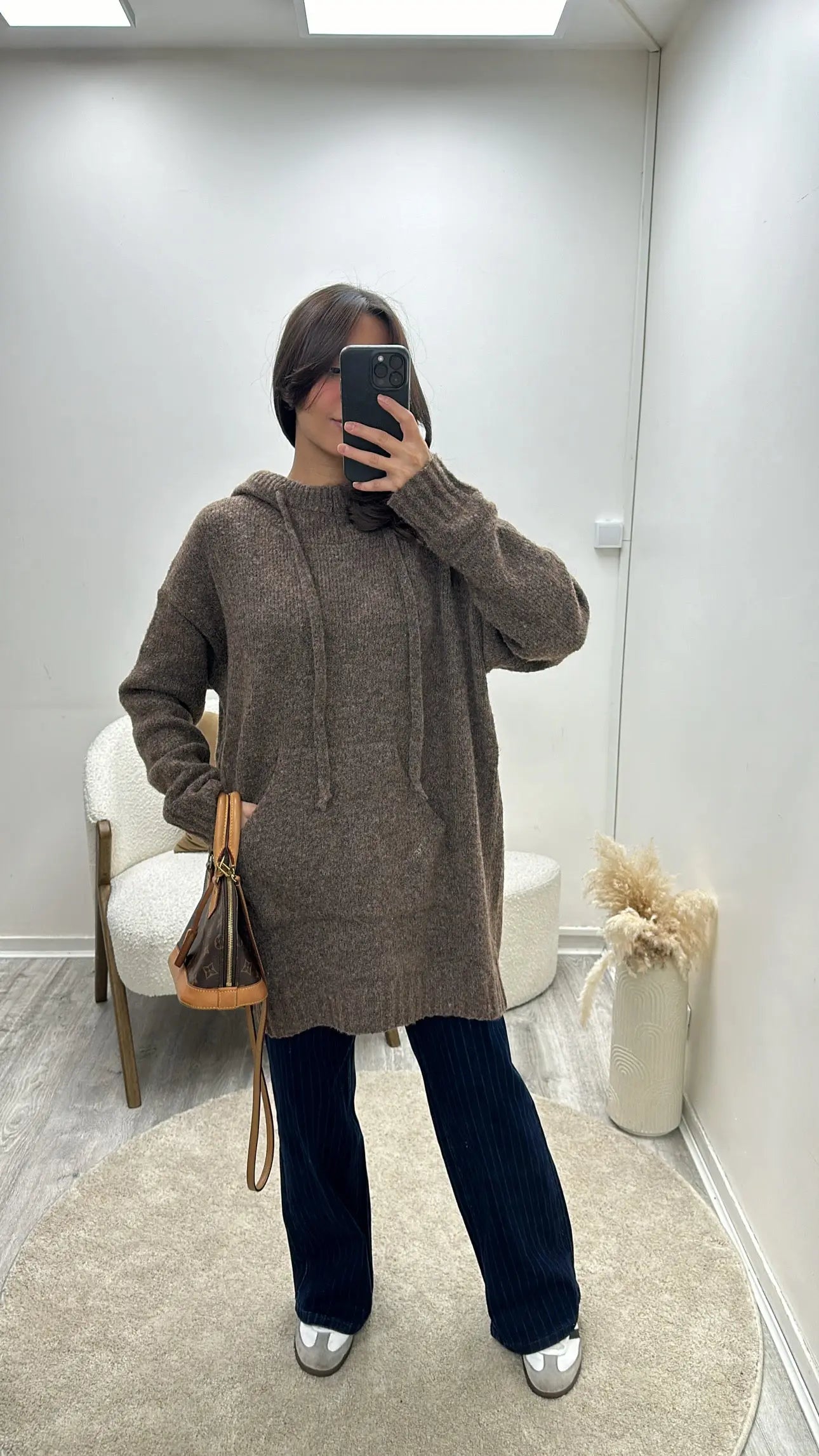 Pull à Capuche Laine Oversize Lala MissChadou