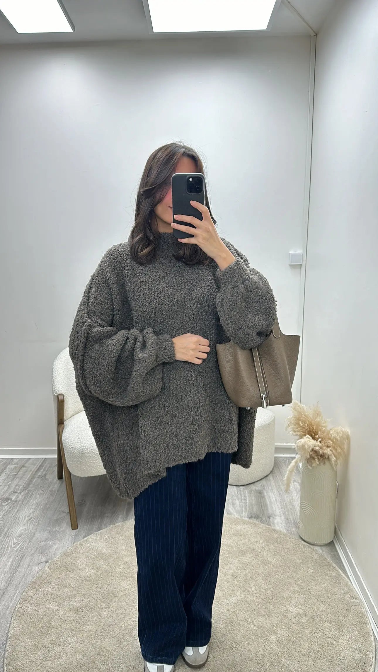 Pull Laine Oversize Camilia MissChadou