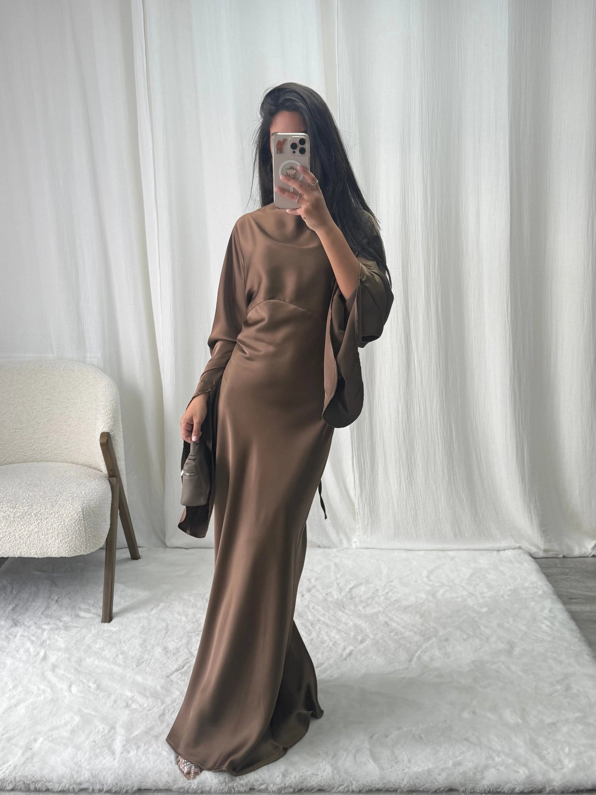 Robe Soirée en Satin Irisa Miss Chadou