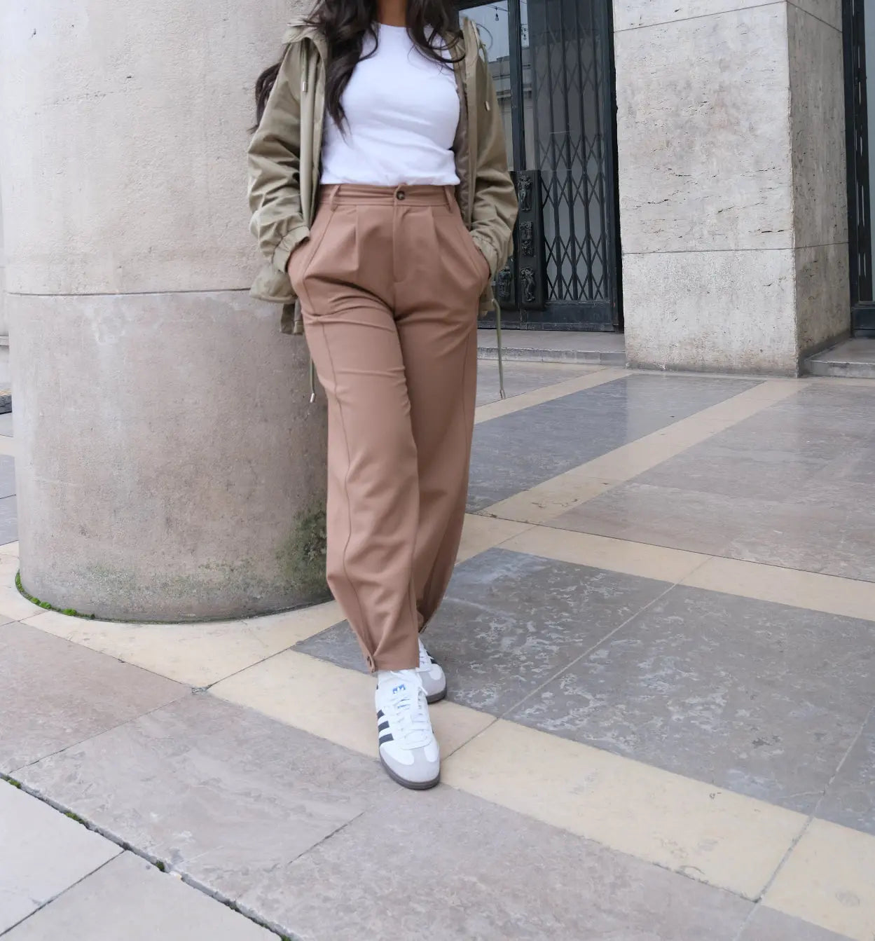 Pantalon Chino Alice Camel