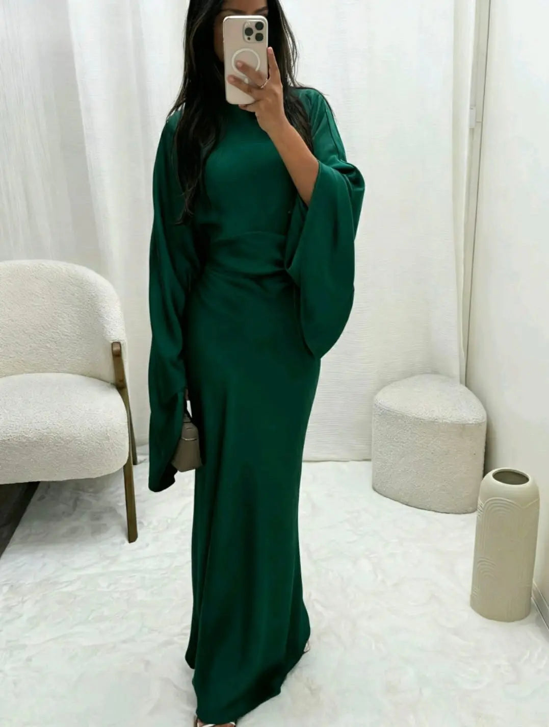 Robe Soirée en Satin Irisa Miss Chadou