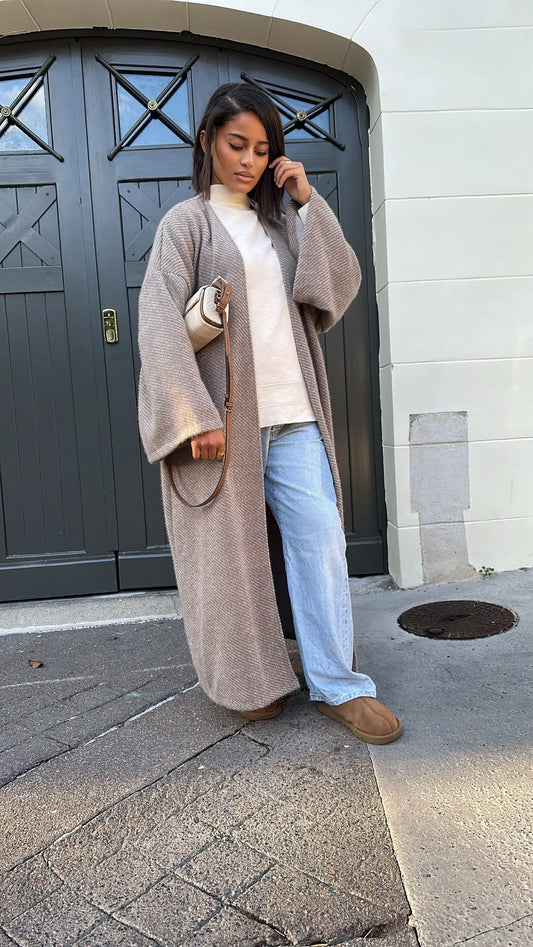 Gilet Long Oversize Safa MissChadou