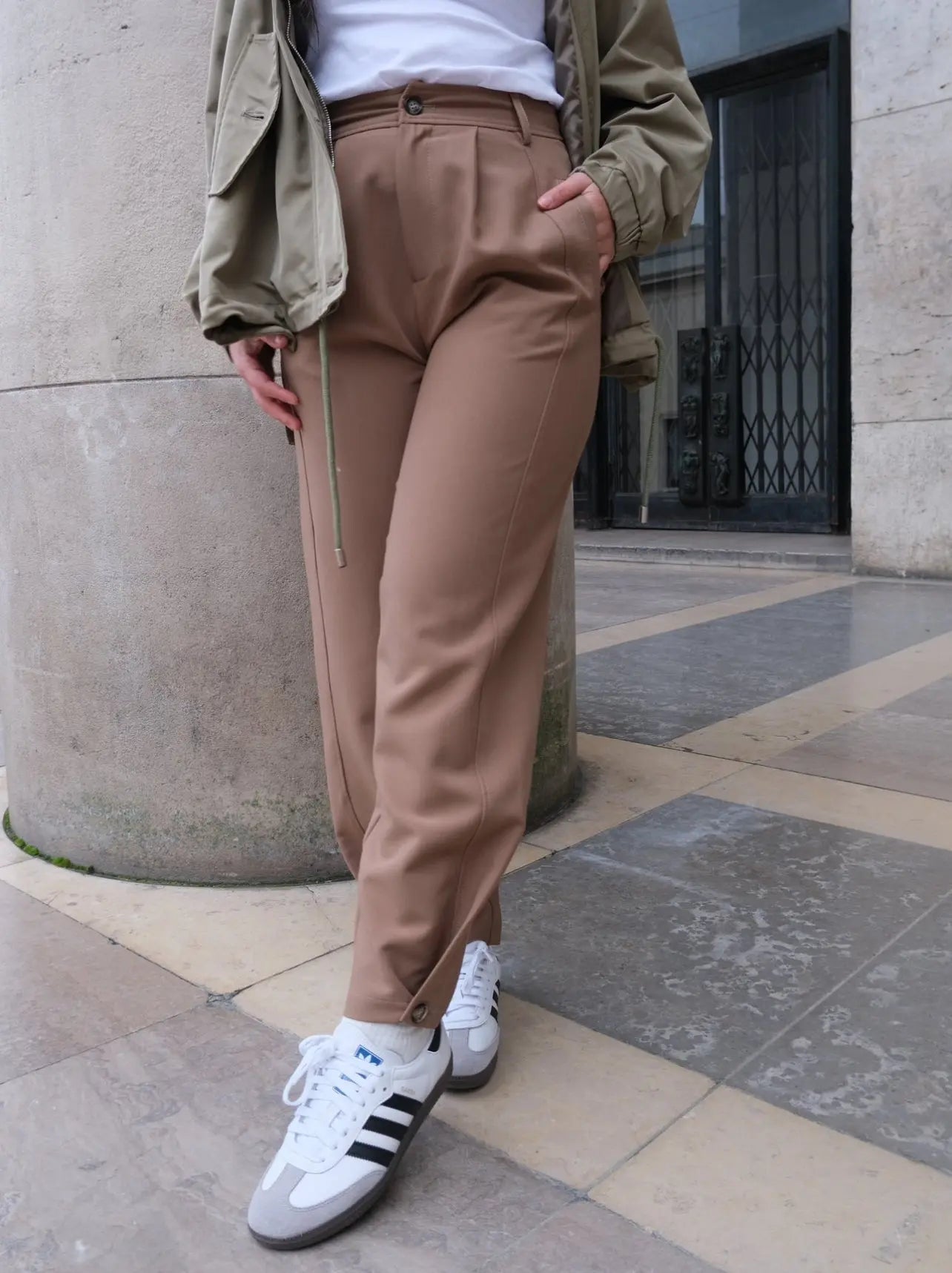 Pantalon Chino Alice Camel